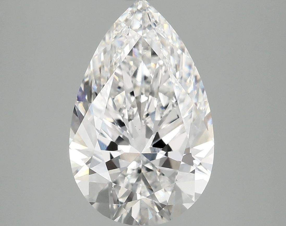 3.09 Carat Pear Shaped Ideal Cut VS1 IGI Certified Lab Grown Diamond