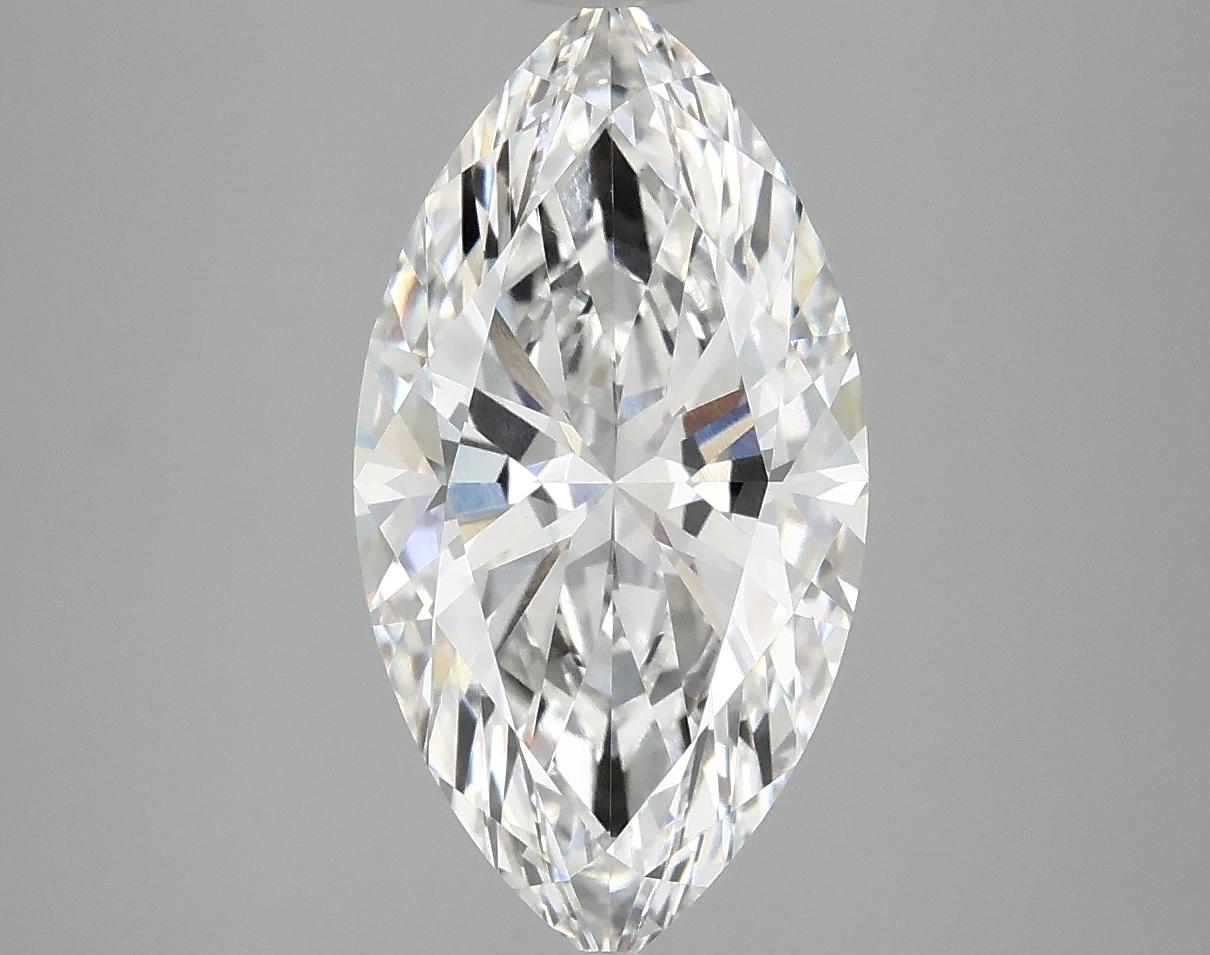 3.07 Carat Marquise Shaped Excellent Cut VVS2 IGI Certified Lab Grown Diamond