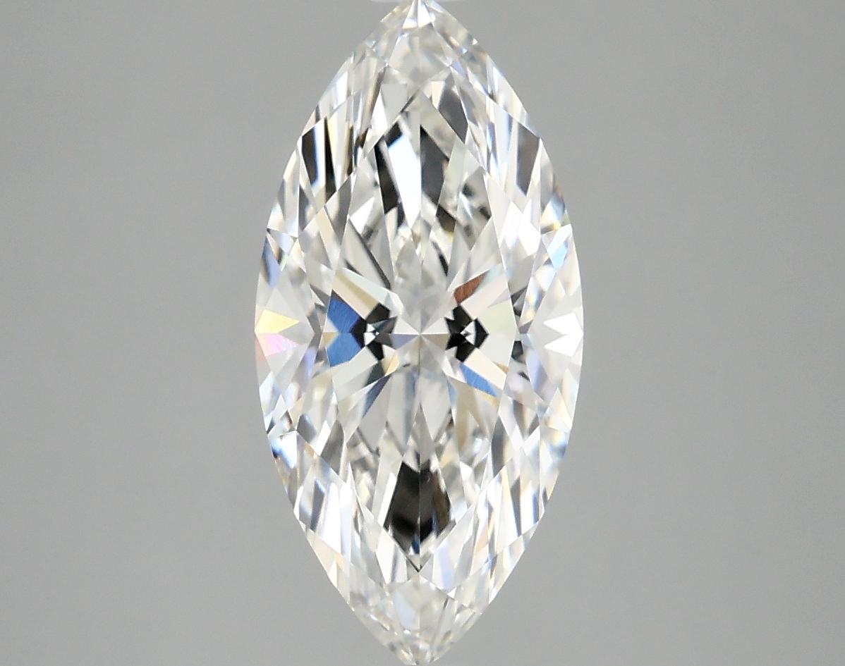 2.57 Carat Marquise Shaped Excellent Cut VVS2 IGI Certified Lab Grown Diamond