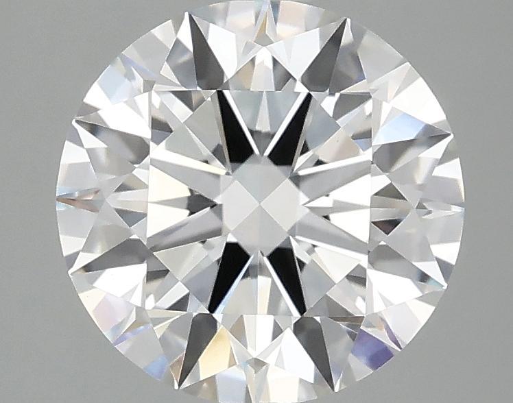 2.57 Carat Round Shaped Ideal Cut VVS2 IGI Certified Lab Grown Diamond