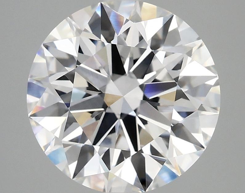 3.09 Carat Round Shaped Ideal Cut VVS2 IGI Certified Lab Grown Diamond