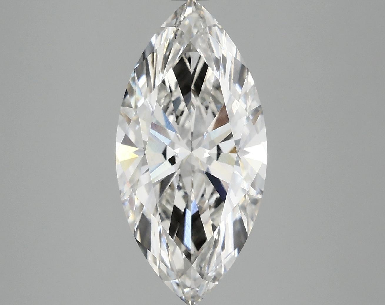 3.1 Carat Marquise Shaped Ideal Cut VS1 IGI Certified Lab Grown Diamond