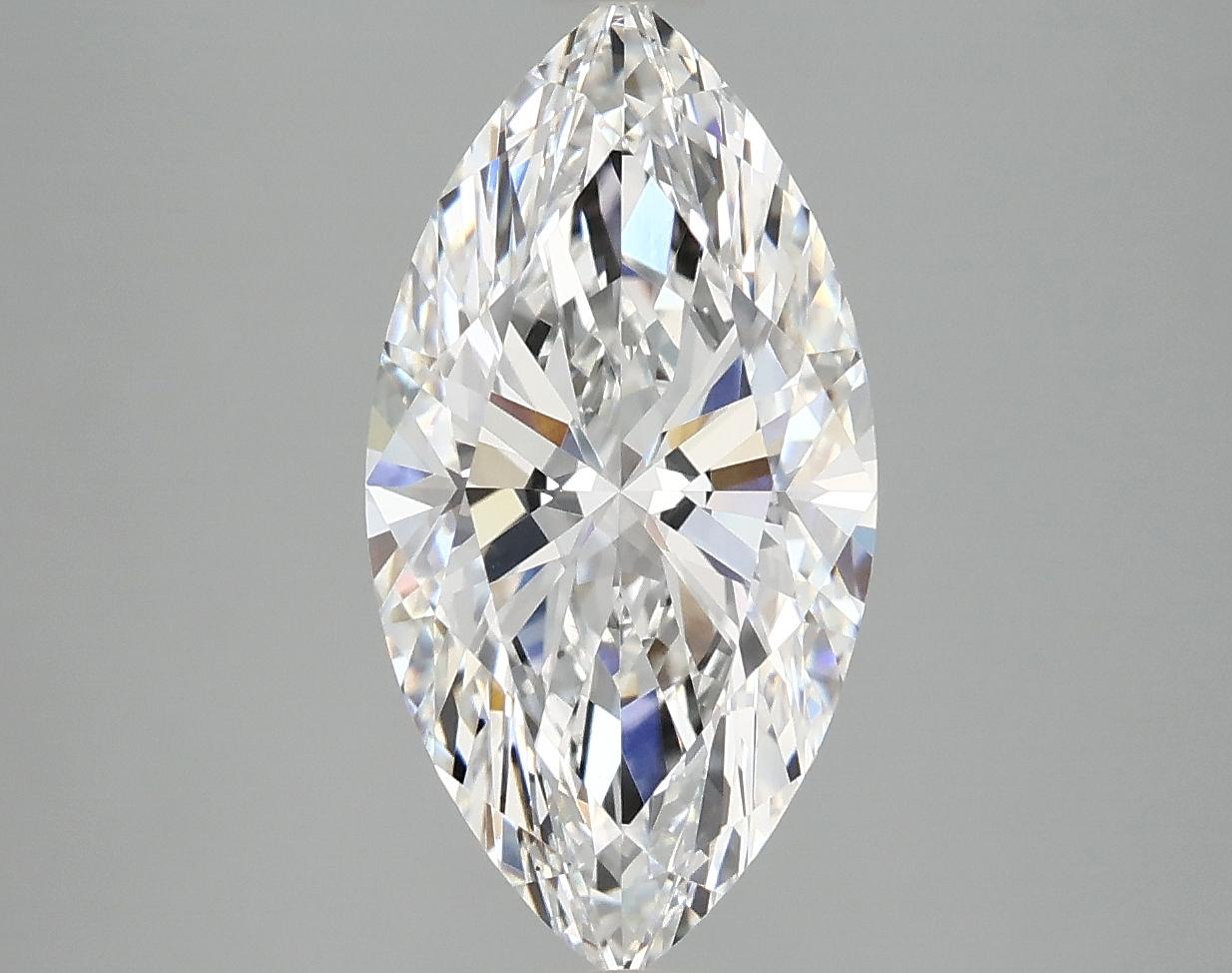 3.09 Carat Marquise Shaped Ideal Cut VS1 IGI Certified Lab Grown Diamond