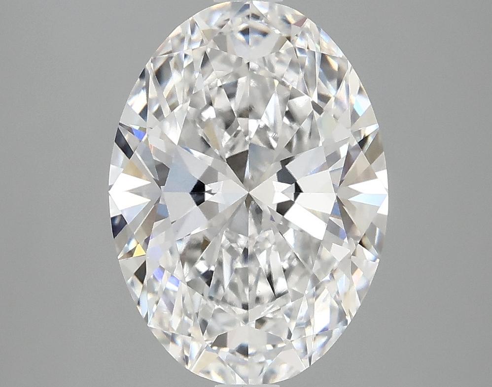 3.05 Carat Oval Shaped Ideal Cut VVS2 IGI Certified Lab Grown Diamond