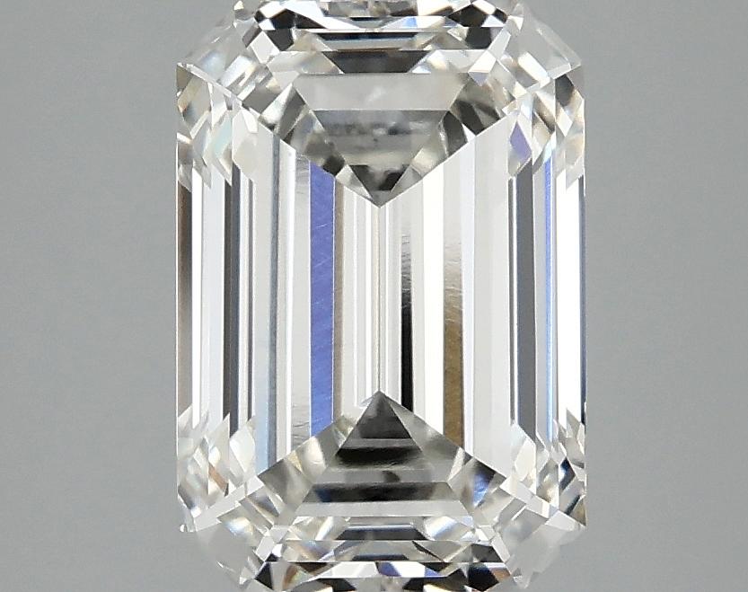 3.01 Carat Emerald Shaped Ideal Cut VVS2 IGI Certified Lab Grown Diamond
