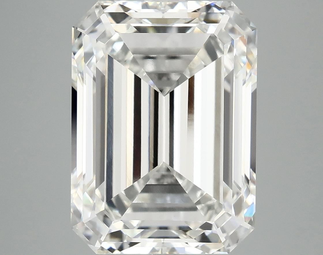 7.78 Carat Emerald Shaped Excellent Cut VVS2 IGI Certified Lab Grown Diamond