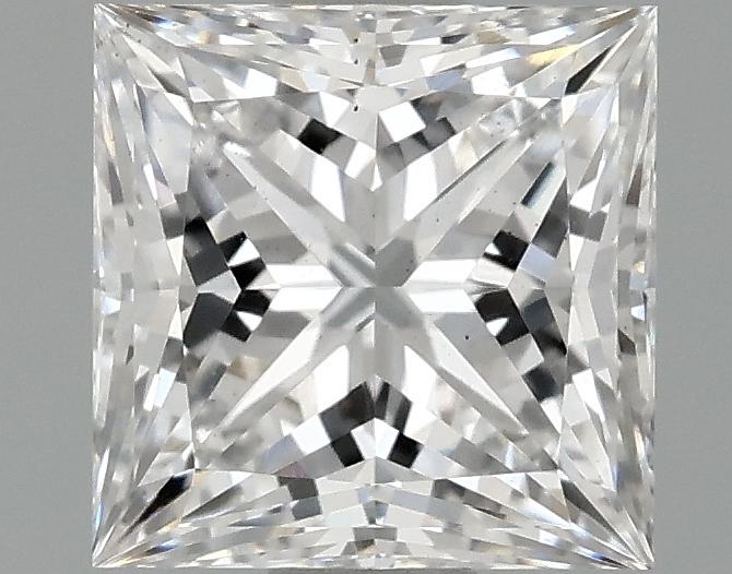 1.09 Carat Princess Shaped Ideal Cut VS2 IGI Certified Lab Grown Diamond