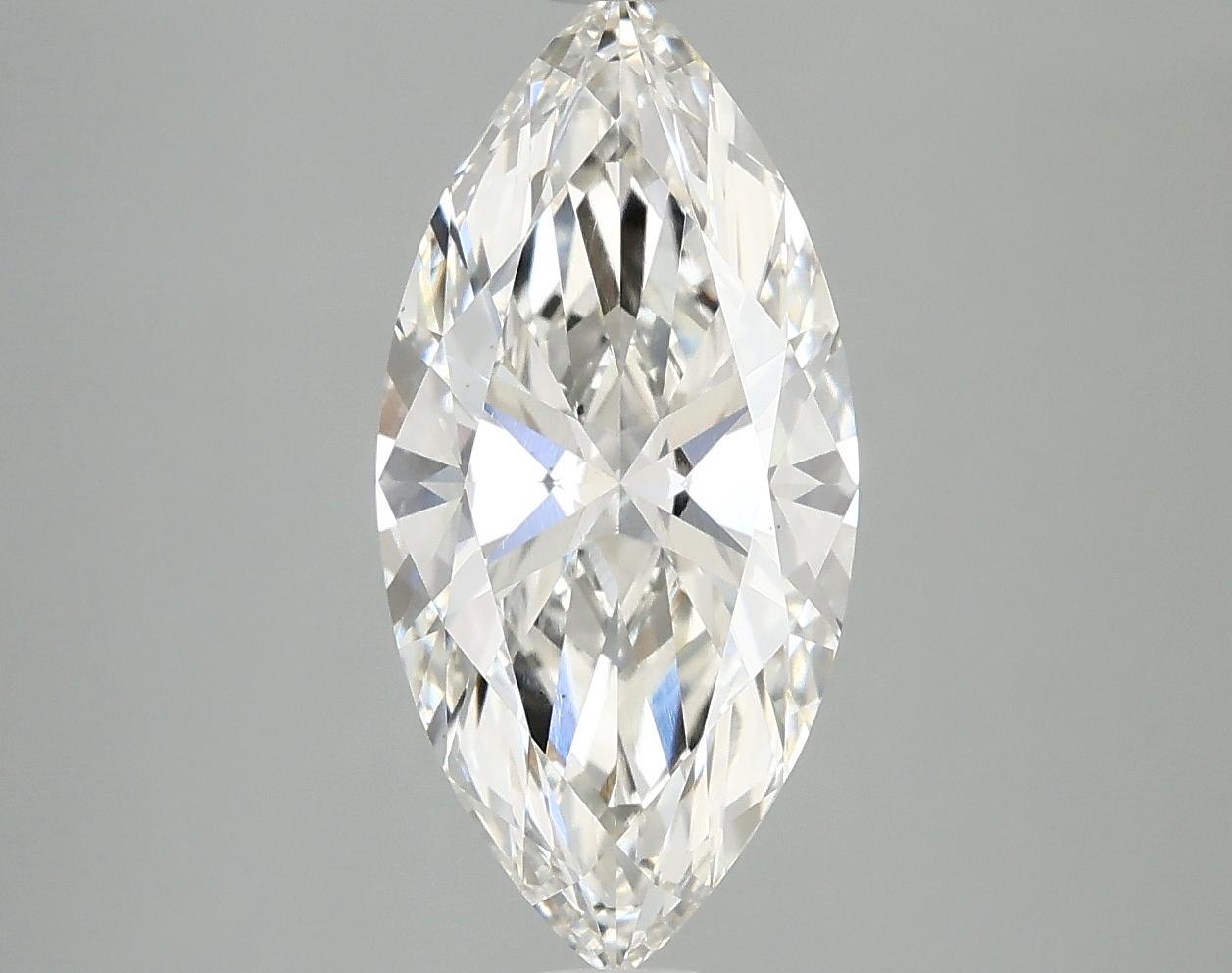 2.59 Carat Marquise Shaped Excellent Cut VS1 IGI Certified Lab Grown Diamond