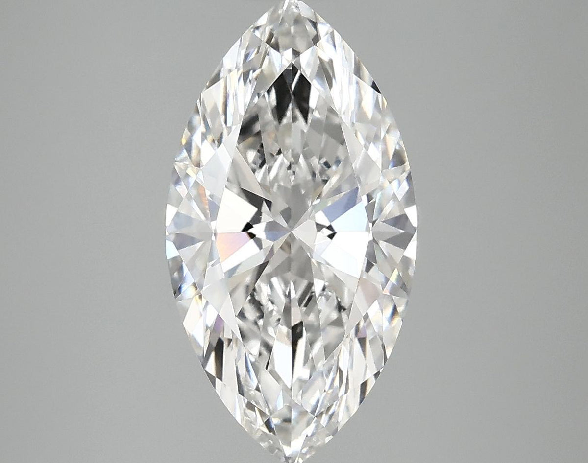 2.97 Carat Marquise Shaped Excellent Cut VS1 IGI Certified Lab Grown Diamond