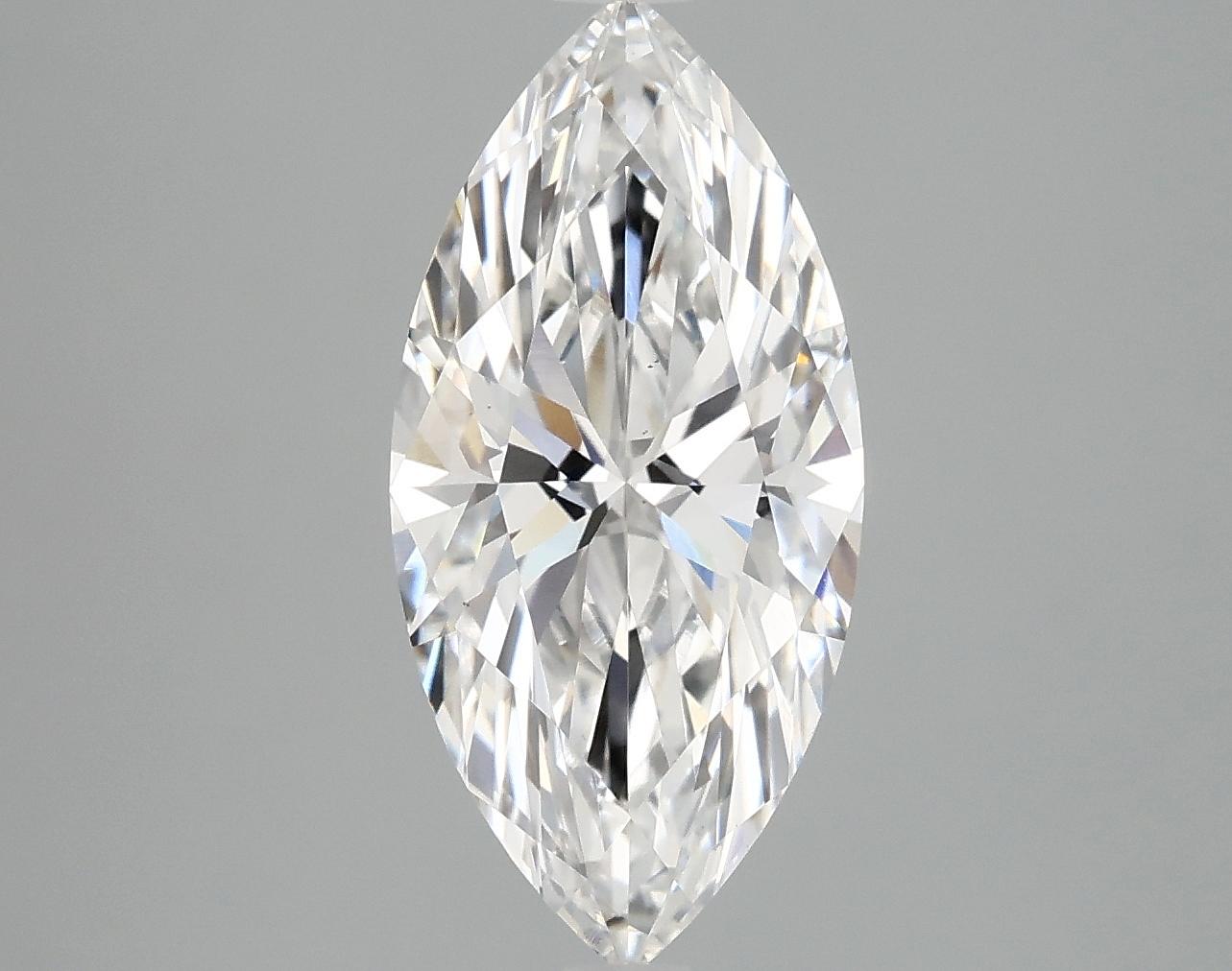 2.54 Carat Marquise Shaped Excellent Cut VS1 IGI Certified Lab Grown Diamond