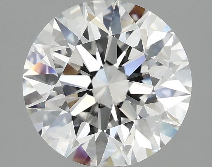 2.07 Carat Round Shaped Excellent Cut VVS2 IGI Certified Lab Grown Diamond