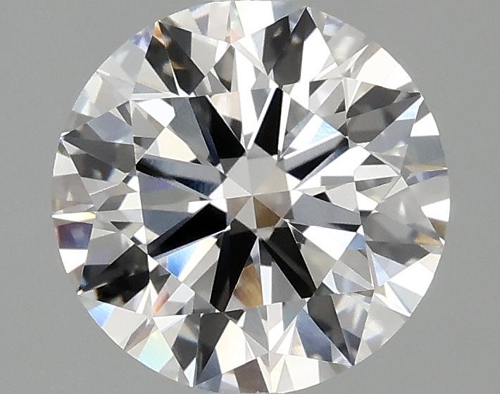 2.01 Carat Round Shaped Ideal Cut VVS2 IGI Certified Lab Grown Diamond