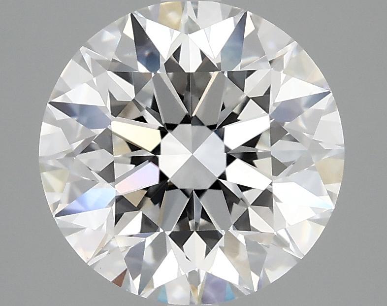 3.05 Carat Round Shaped Excellent Cut VVS2 IGI Certified Lab Grown Diamond