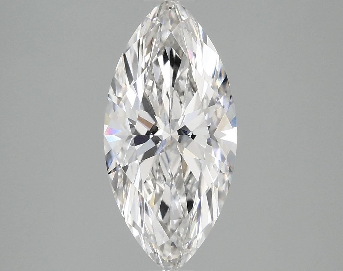 2.08 Carat Marquise Shaped Excellent Cut VVS2 IGI Certified Lab Grown Diamond