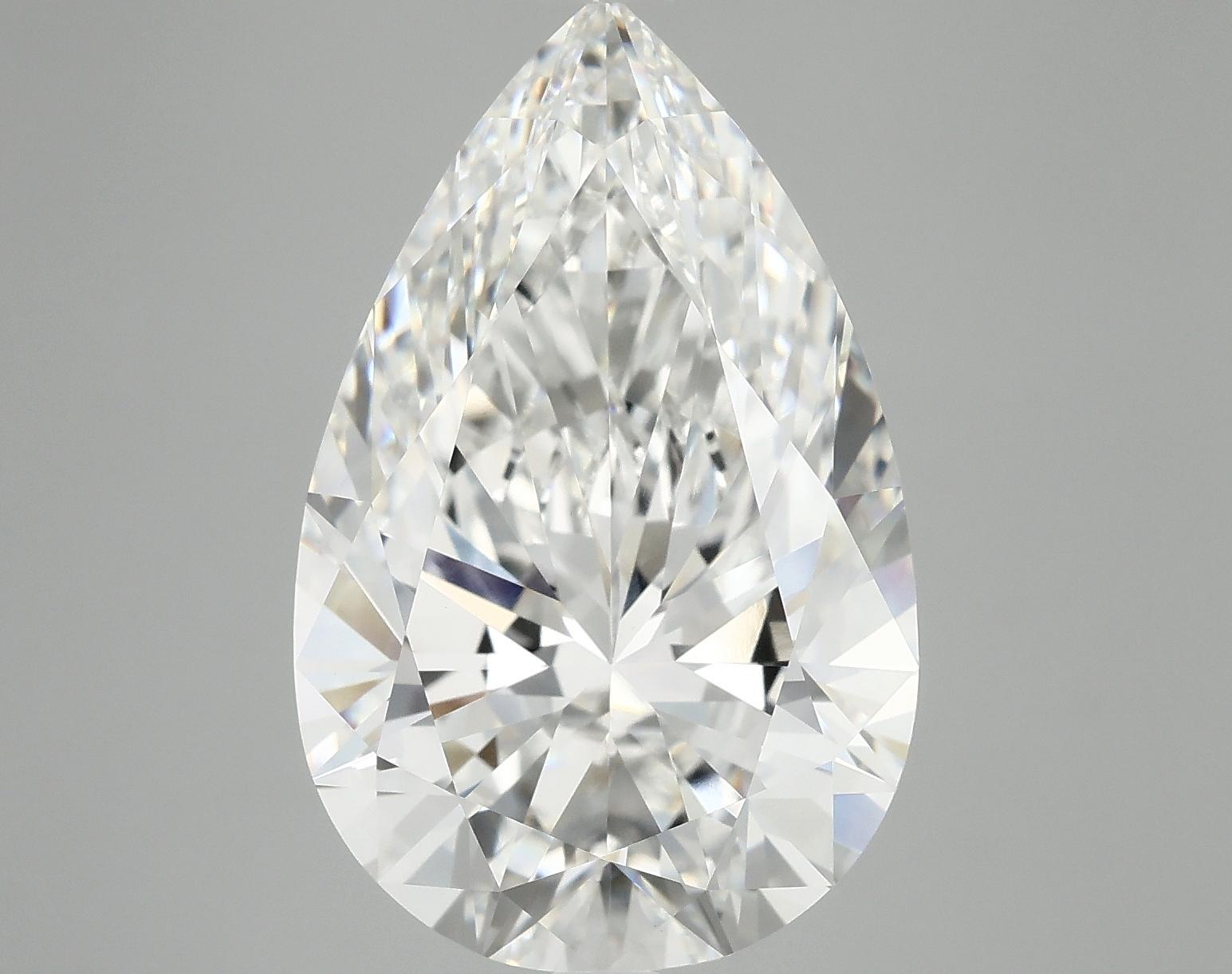 8.35 Carat Pear Shaped Ideal Cut VVS2 IGI Certified Lab Grown Diamond