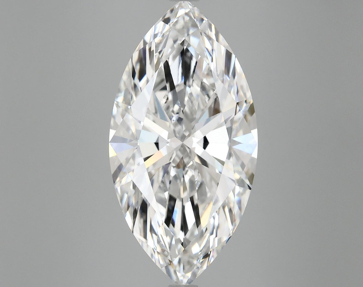 8.02 Carat Marquise Shaped Ideal Cut VVS2 IGI Certified Lab Grown Diamond