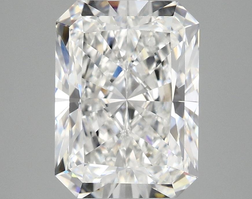 3.07 Carat Radiant Shaped Excellent Cut VVS2 IGI Certified Lab Grown Diamond