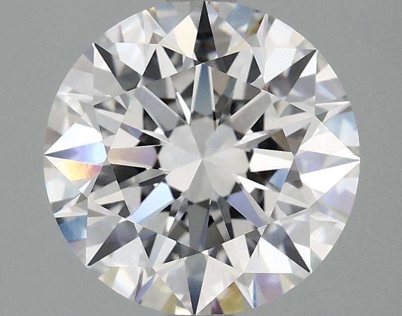 3.09 Carat Round Shaped Ideal Cut VVS2 IGI Certified Lab Grown Diamond