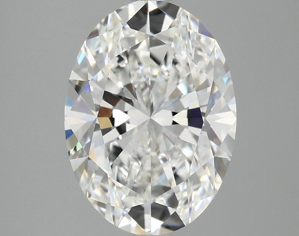 3.09 Carat Oval Shaped Excellent Cut VVS2 IGI Certified Lab Grown Diamond