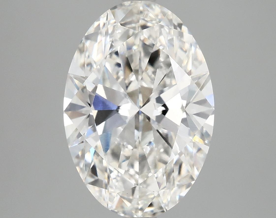 3.78 Carat Oval Shaped Ideal Cut VVS2 IGI Certified Lab Grown Diamond