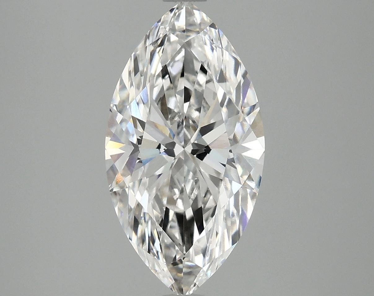2.91 Carat Marquise Shaped Excellent Cut VVS2 IGI Certified Lab Grown Diamond