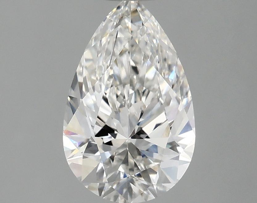 1.57 Carat Pear Shaped Ideal Cut VVS2 IGI Certified Lab Grown Diamond
