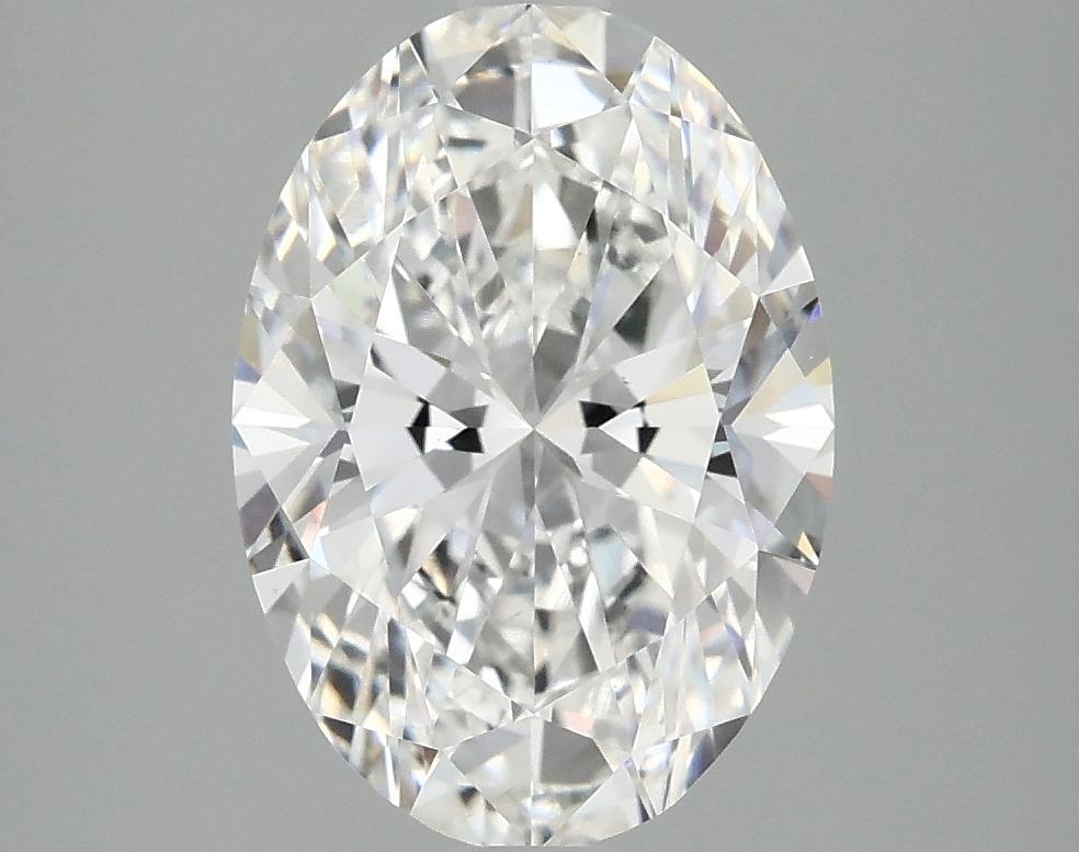 3.06 Carat Oval Shaped Ideal Cut VVS2 IGI Certified Lab Grown Diamond