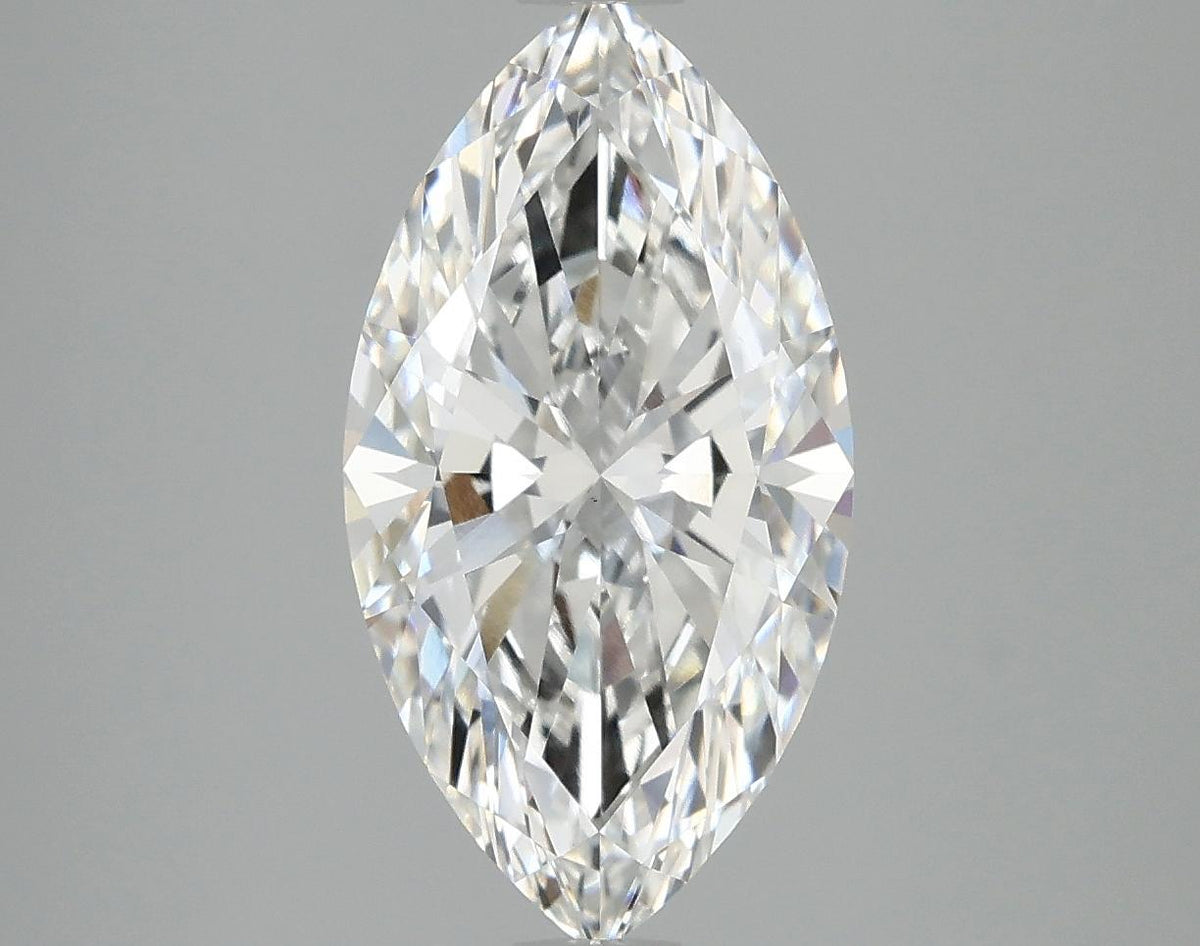 3.06 Carat Marquise Shaped Excellent Cut VVS2 IGI Certified Lab Grown Diamond