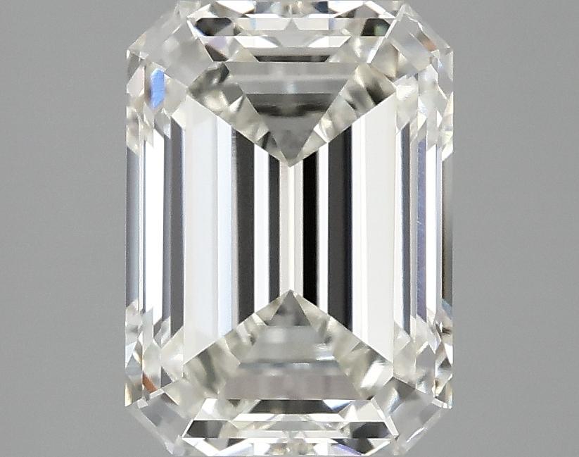 3.06 Carat Emerald Shaped Excellent Cut VVS2 IGI Certified Lab Grown Diamond
