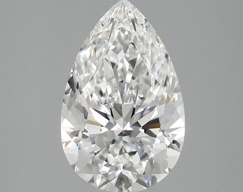2.1 Carat Pear Shaped Ideal Cut VS1 IGI Certified Lab Grown Diamond