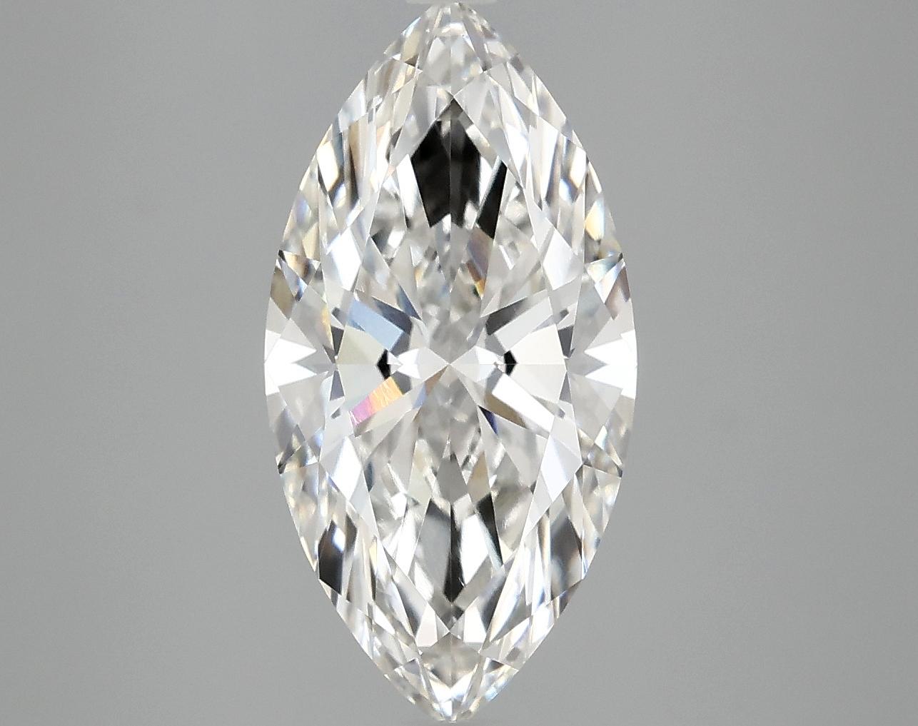 3.08 Carat Marquise Shaped Ideal Cut VVS1 IGI Certified Lab Grown Diamond
