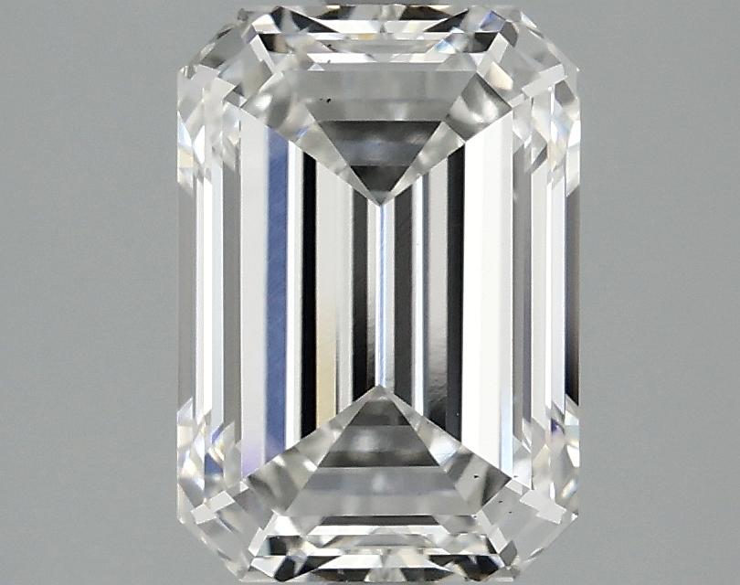 2.56 Carat Emerald Shaped Ideal Cut VS2 IGI Certified Lab Grown Diamond