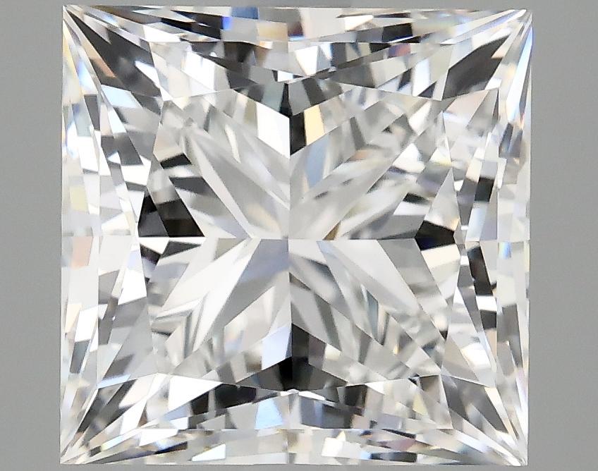4.77 Carat Princess Shaped Ideal Cut VVS2 IGI Certified Lab Grown Diamond