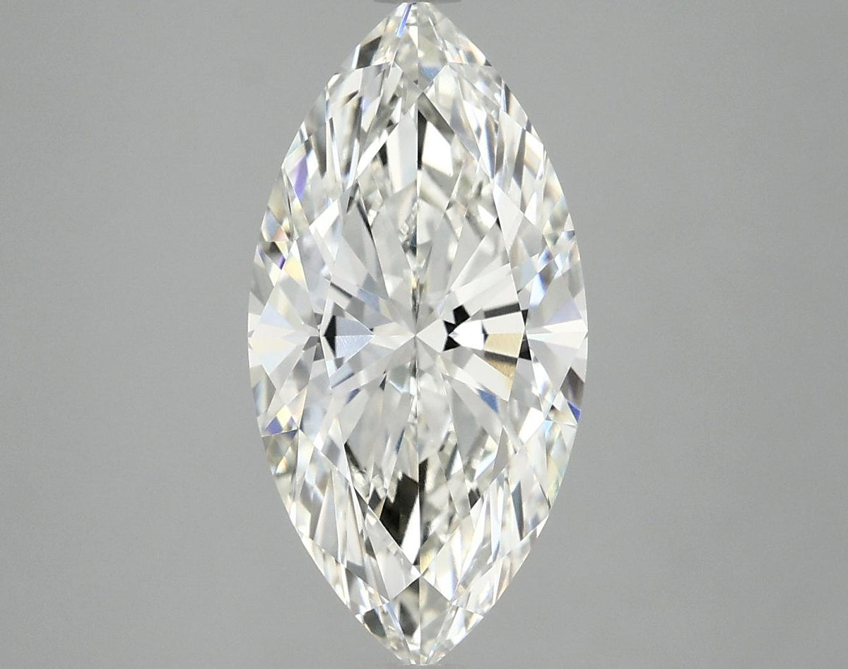 3.07 Carat Marquise Shaped Ideal Cut VVS2 IGI Certified Lab Grown Diamond