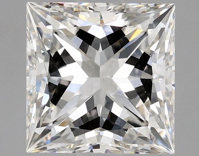 2.52 Carat Princess Shaped Ideal Cut VS1 IGI Certified Lab Grown Diamond
