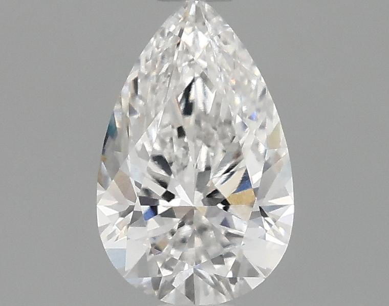 0.98 Carat Pear Shaped Ideal Cut VVS2 IGI Certified Lab Grown Diamond