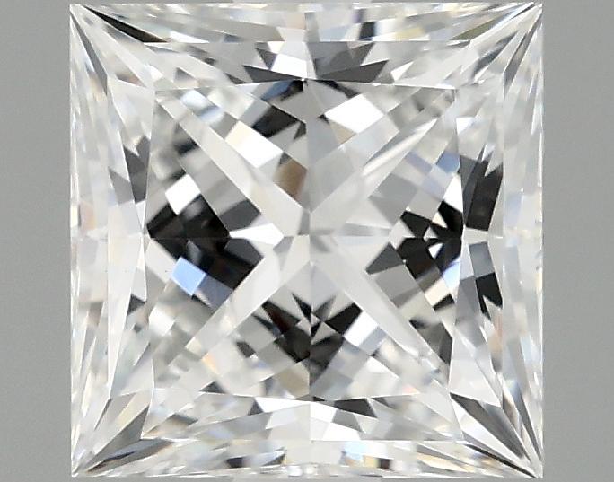 2.04 Carat Princess Shaped Ideal Cut VVS2 IGI Certified Lab Grown Diamond