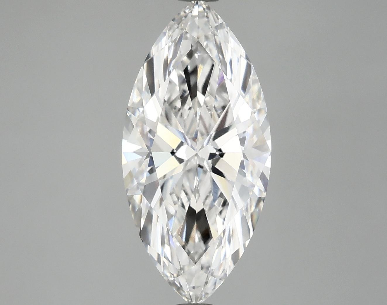 3.09 Carat Marquise Shaped Excellent Cut VS1 IGI Certified Lab Grown Diamond