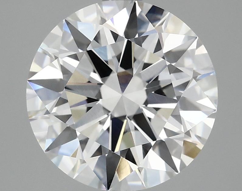 3.04 Carat Round Shaped Ideal Cut VVS2 IGI Certified Lab Grown Diamond