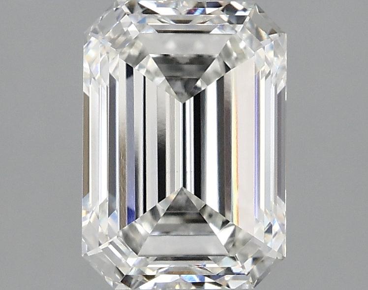 2.04 Carat Emerald Shaped Ideal Cut VVS2 IGI Certified Lab Grown Diamond