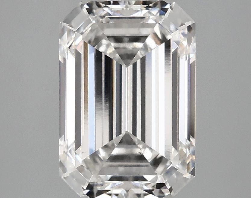 2.92 Carat Emerald Shaped Ideal Cut VS2 IGI Certified Lab Grown Diamond