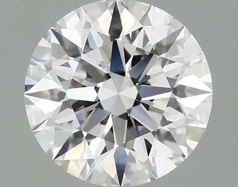 2.09 Carat Round Shaped Excellent Cut VVS2 IGI Certified Lab Grown Diamond