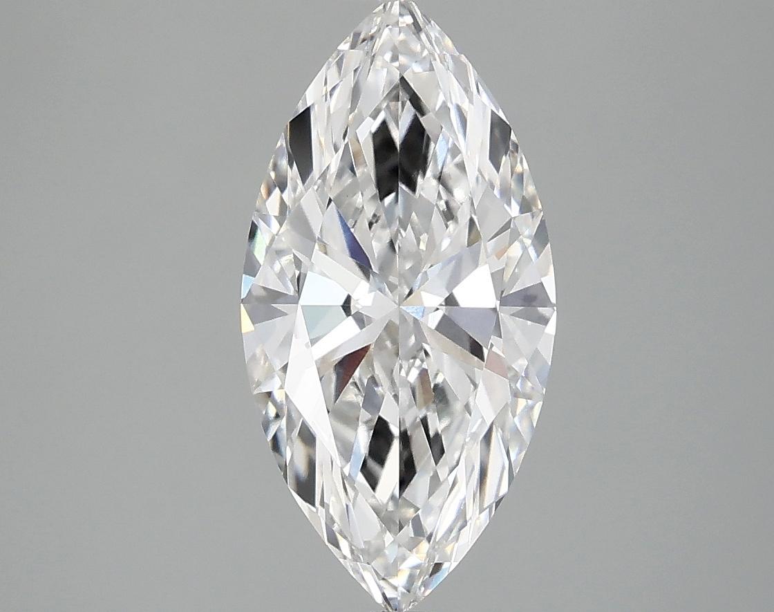 1.97 Carat Marquise Shaped Ideal Cut VVS2 IGI Certified Lab Grown Diamond