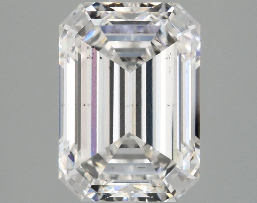 3.02 Carat Emerald Shaped Ideal Cut SI1 IGI Certified Lab Grown Diamond