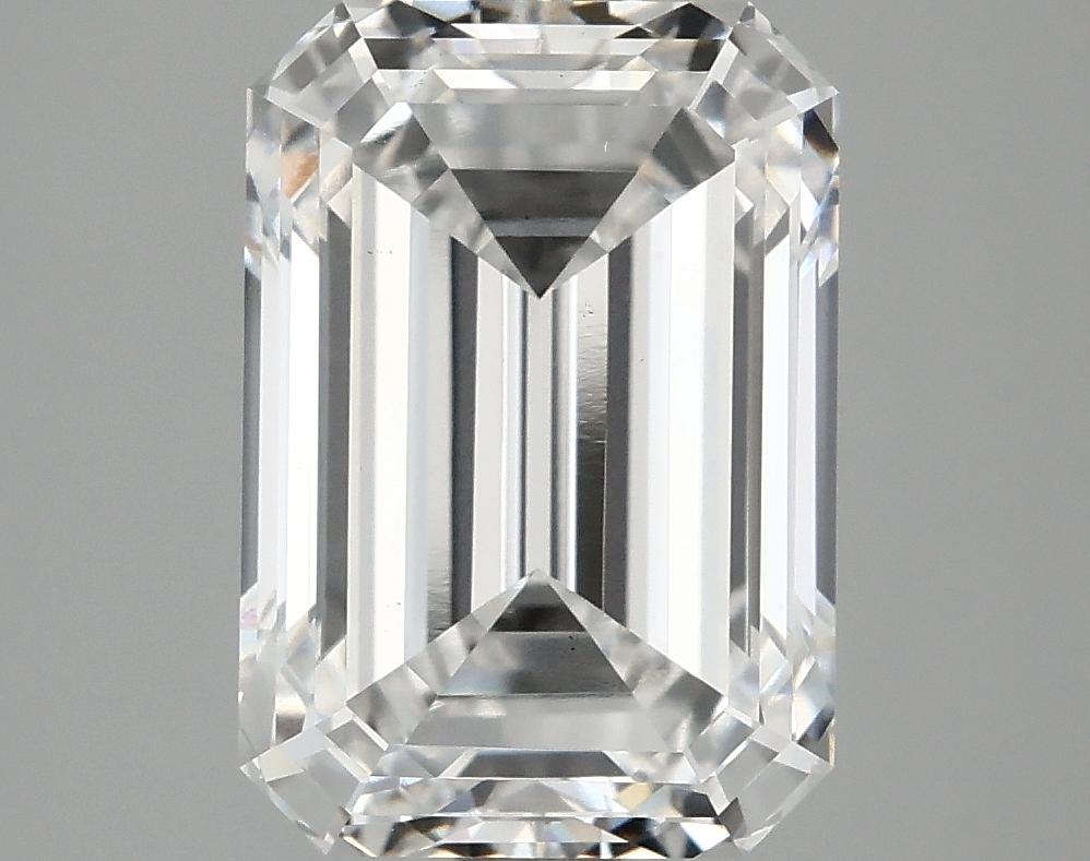 3.43 Carat Emerald Shaped Ideal Cut VS1 IGI Certified Lab Grown Diamond
