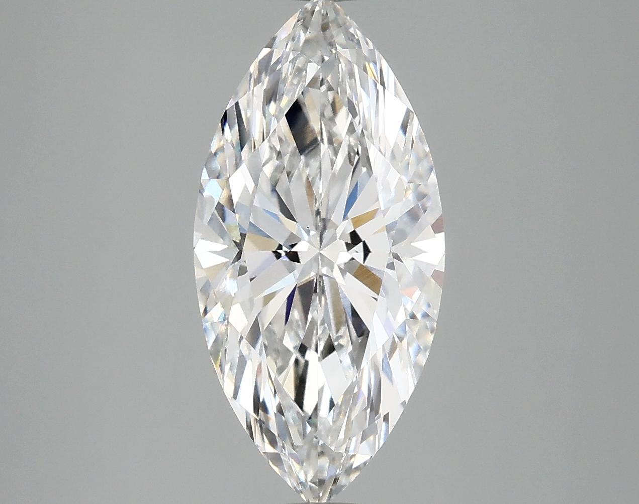 3.03 Carat Marquise Shaped Excellent Cut VS1 IGI Certified Lab Grown Diamond