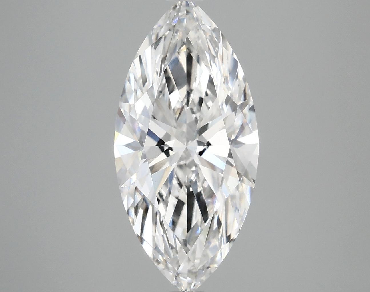 3.04 Carat Marquise Shaped Excellent Cut VS1 IGI Certified Lab Grown Diamond