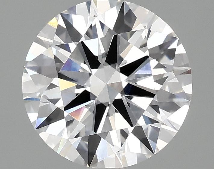 2.08 Carat Round Shaped Ideal Cut VVS2 IGI Certified Lab Grown Diamond