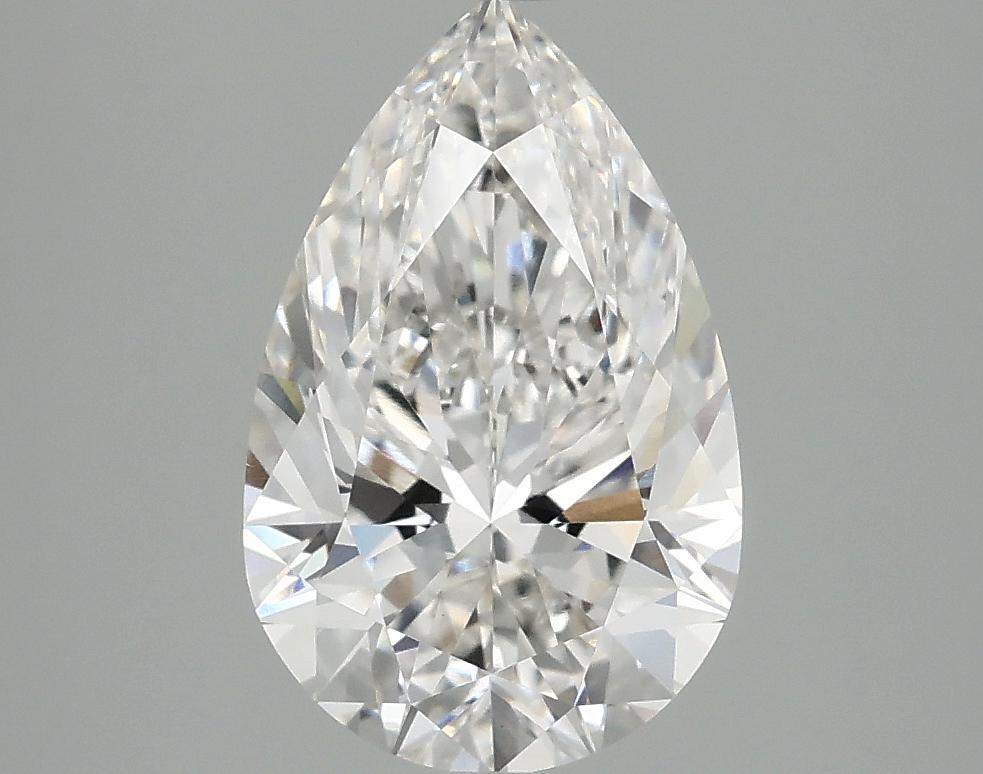 2.56 Carat Pear Shaped Ideal Cut VS1 IGI Certified Lab Grown Diamond