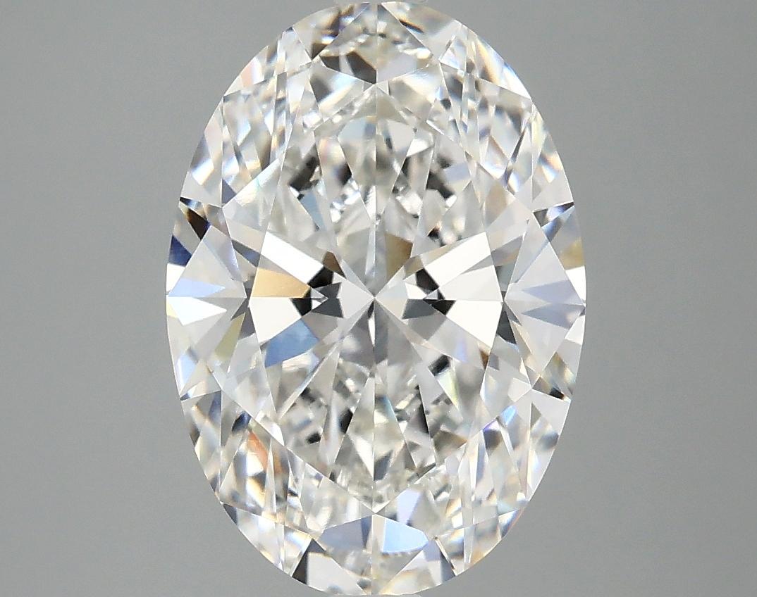 3.84 Carat Oval Shaped Ideal Cut VVS2 IGI Certified Lab Grown Diamond